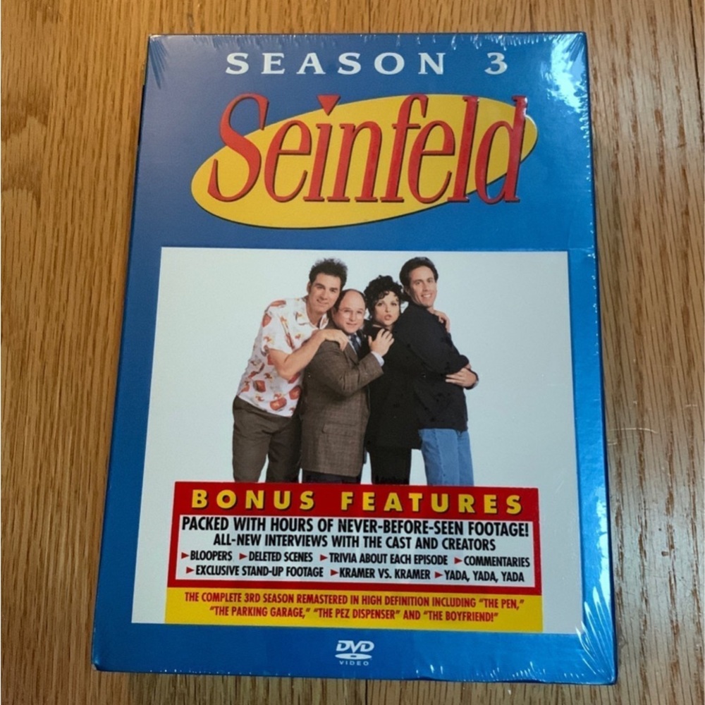 Seinfeld Season 3 DVD Set